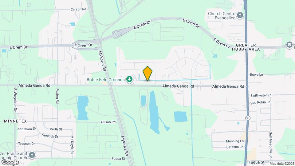 6918 Telean St Map and Location Details