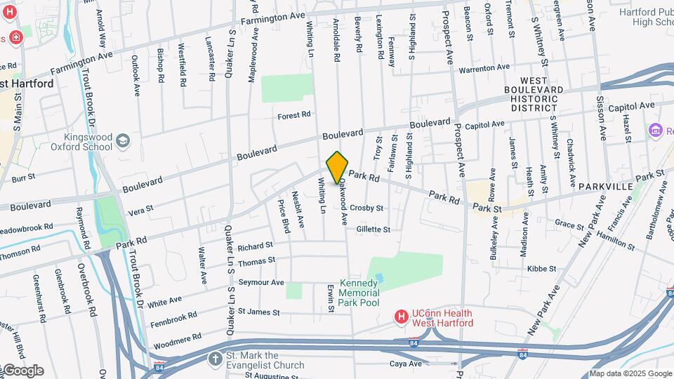 23 Oakwood Ave Mapa y Detalles de la Ubicación