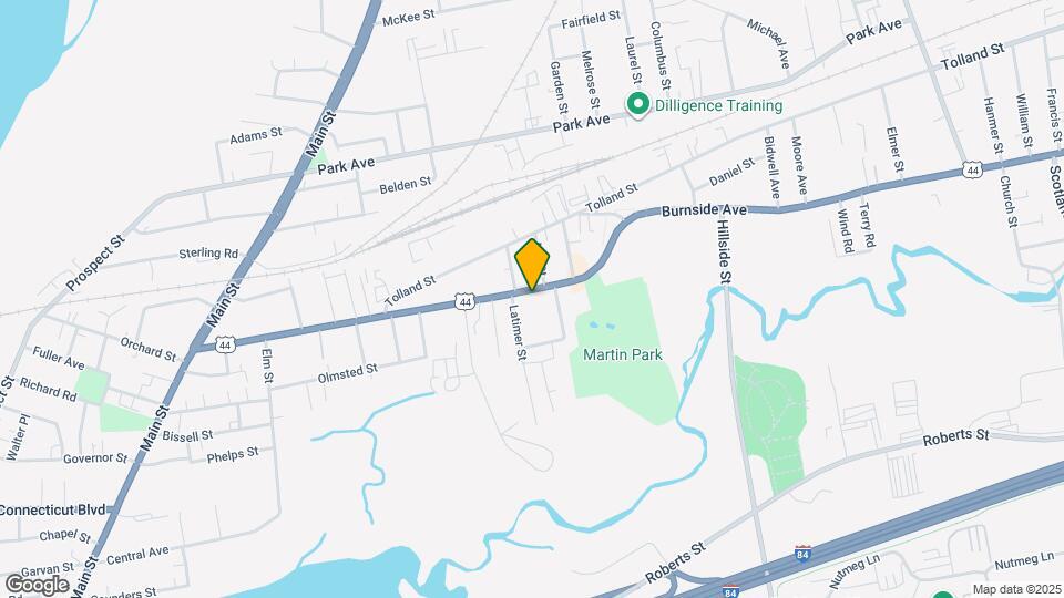 265 Burnside Ave Map and Location Details