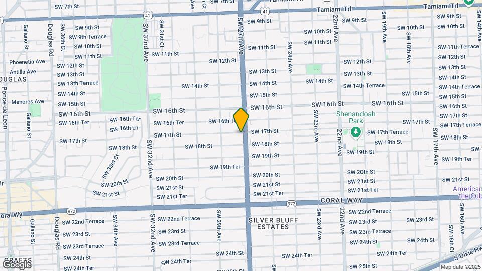 1710 SW 27th Ave Map and Location Details