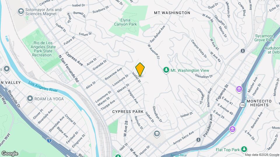 3512 1/2 Maceo St, Unit 3512 1/2 Map and Location Details