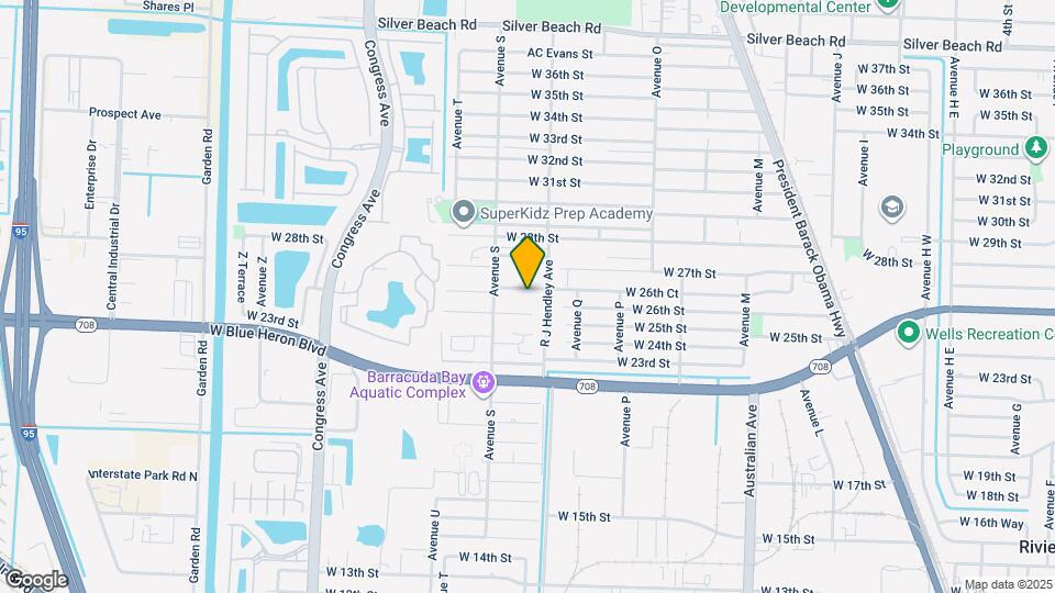 1533 W 26th Ct, Unit 1b Map and Location Details