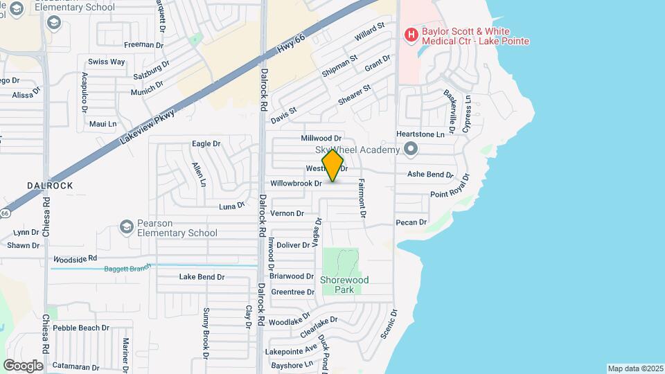 9106 Willowbrook Dr Map and Location Details