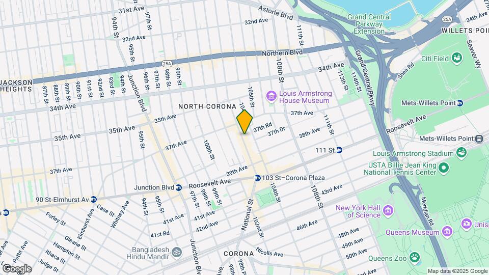 37-33 103rd St Map and Location Details
