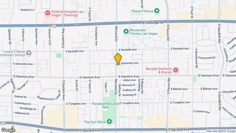 4413 Live Oak Dr Map and Location Details