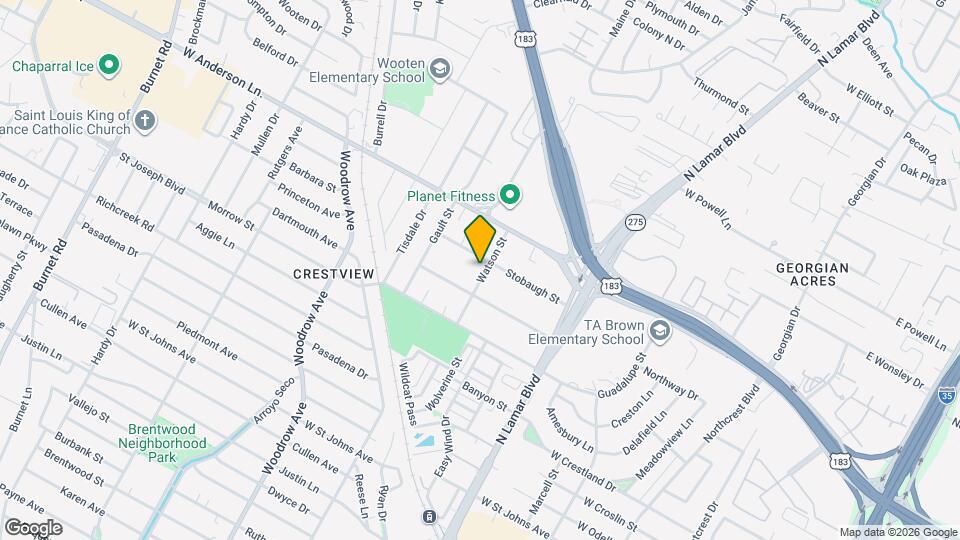 7714 Watson St Map and Location Details