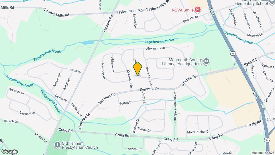 9 Cherry Hill Ln Map and Location Details