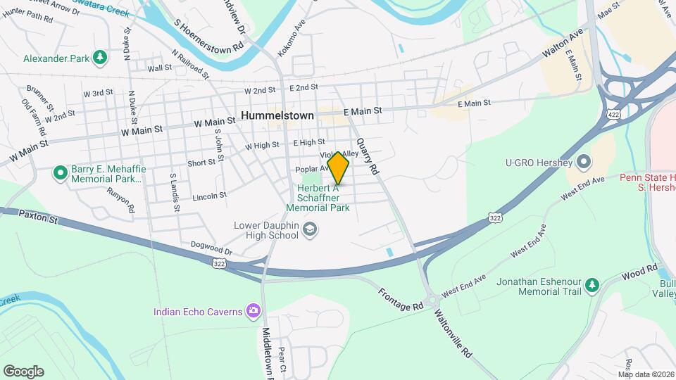 125 Park Ave Map and Location Details