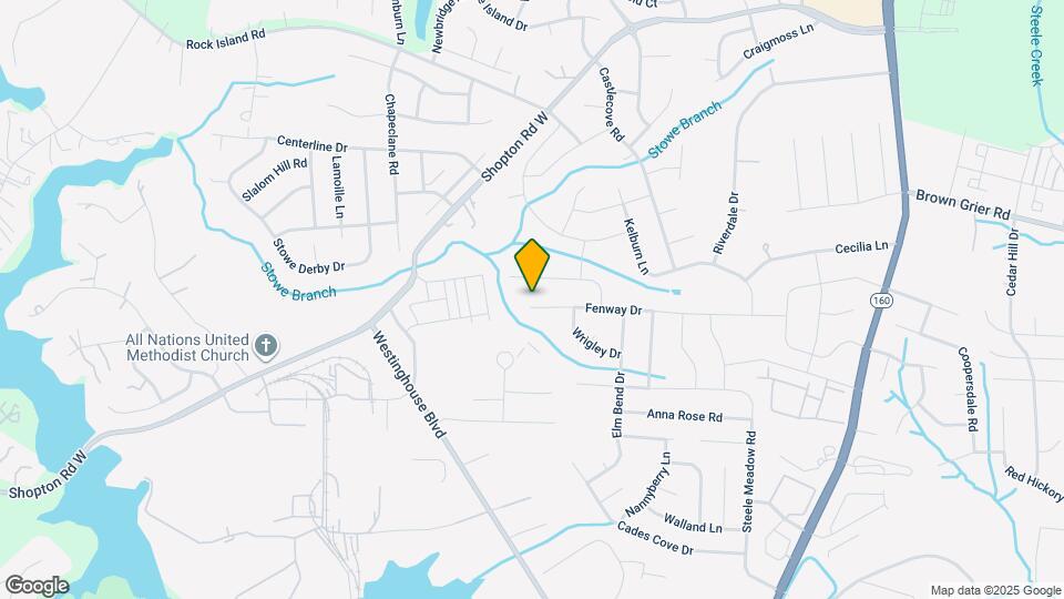 5407 Fenway Dr Map and Location Details
