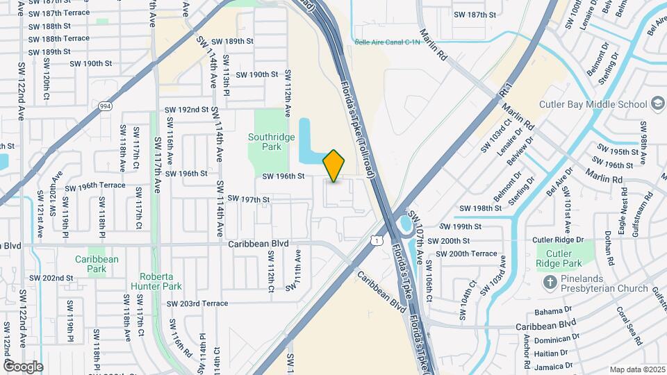 11120 SW 196th St Map and Location Details