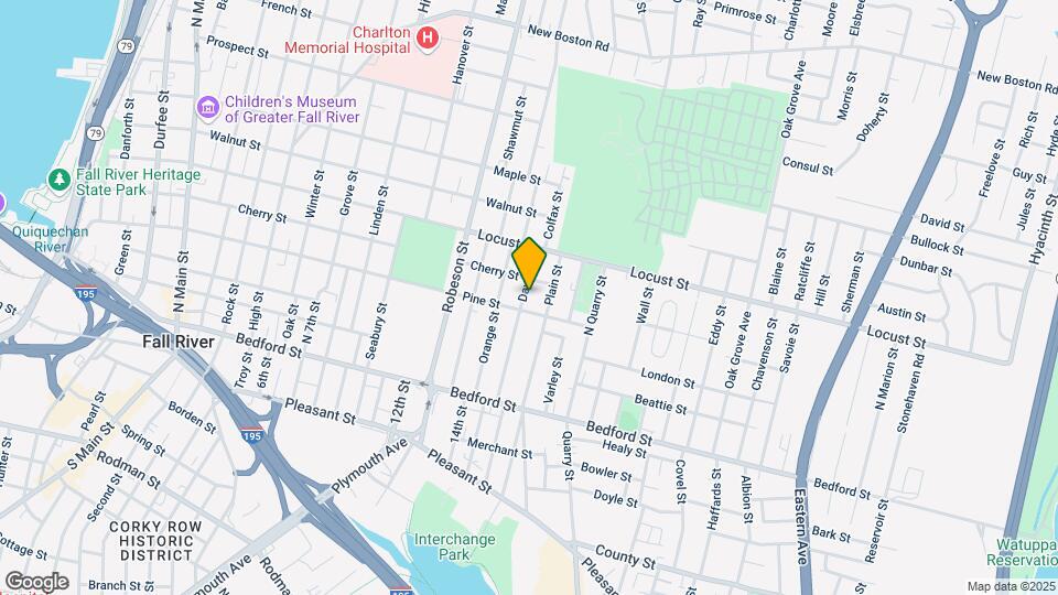 225 Davis St Mapa y Detalles de la Ubicación