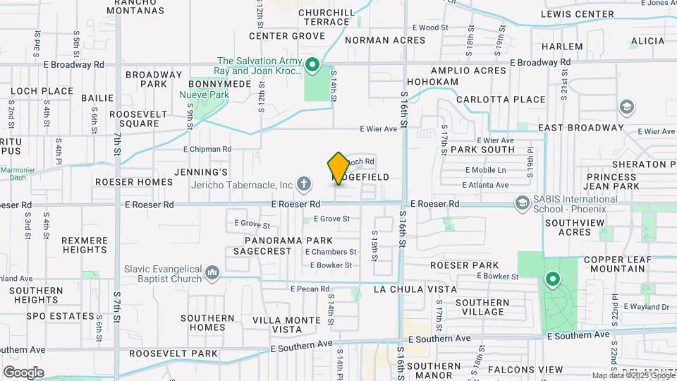 1407 E Mobile Ln Map and Location Details