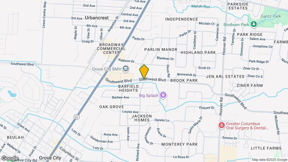 3586 Richard Ave Map and Location Details