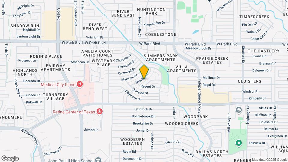 3404 Newkirk Dr Map and Location Details