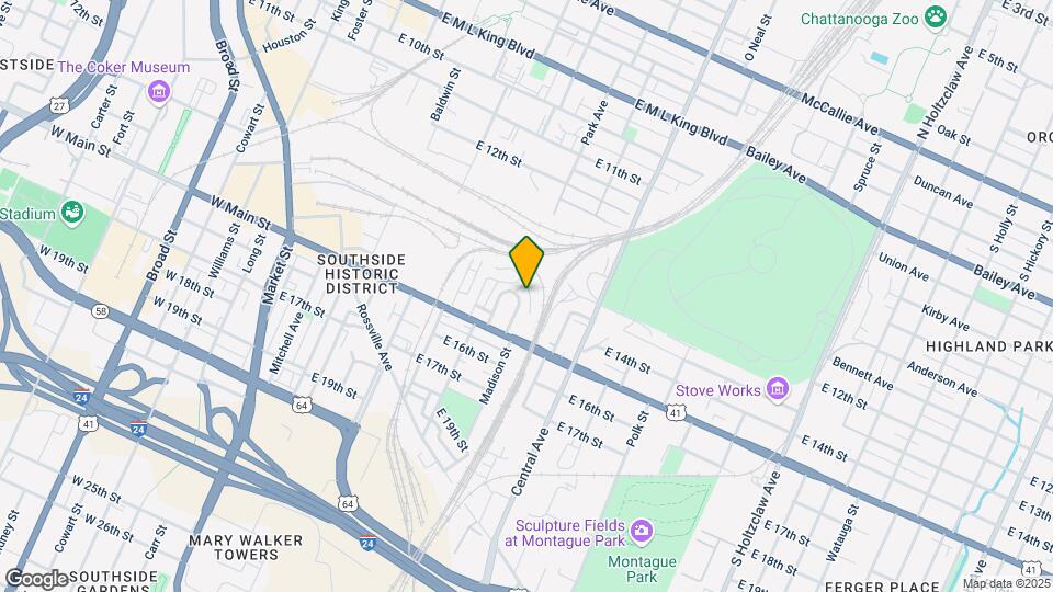 1420 Madison St Map and Location Details