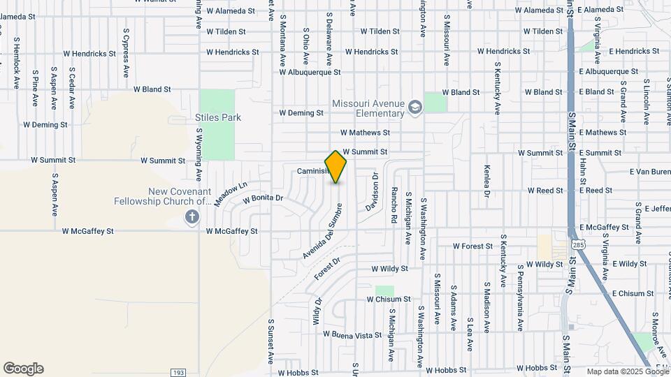 904 Avenida Del Sumbre Map and Location Details