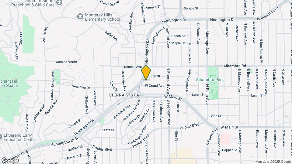 108-110 N Huntington Dr Map and Location Details