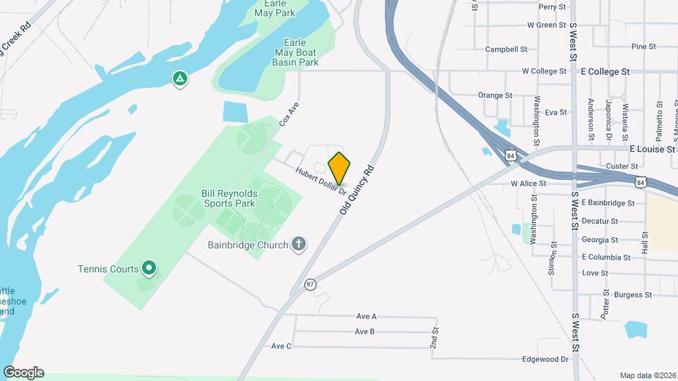 106 Hubert Dollar Dr Map and Location Details