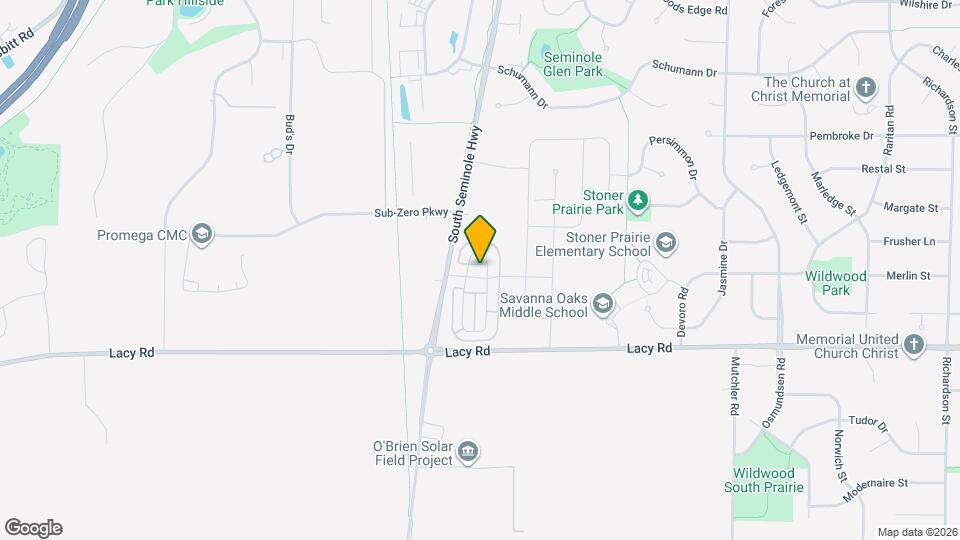 5908 Minong Ln Mapa y Detalles de la Ubicación