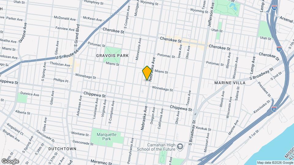 3649 Nebraska Ave, Unit 2F Map and Location Details