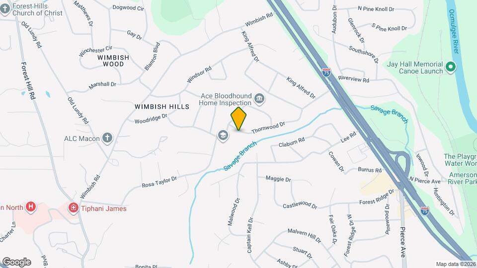 2962 Thornwood Dr Map and Location Details