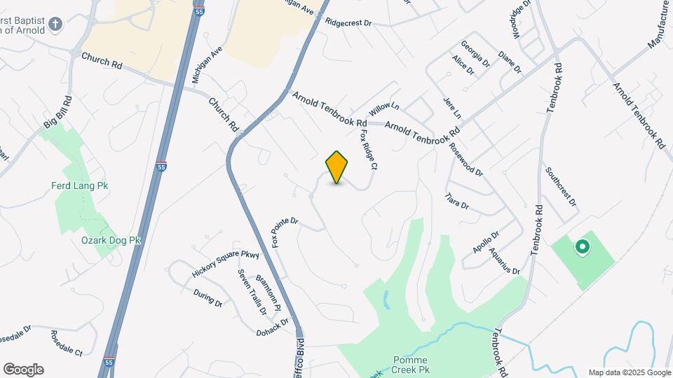 847 Weedel Dr Map and Location Details