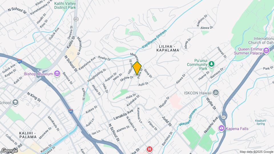 2119 Skyline Dr Map and Location Details