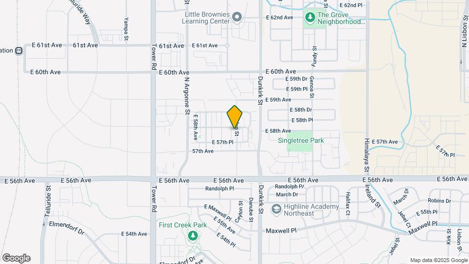 5783 Ceylon St Map and Location Details