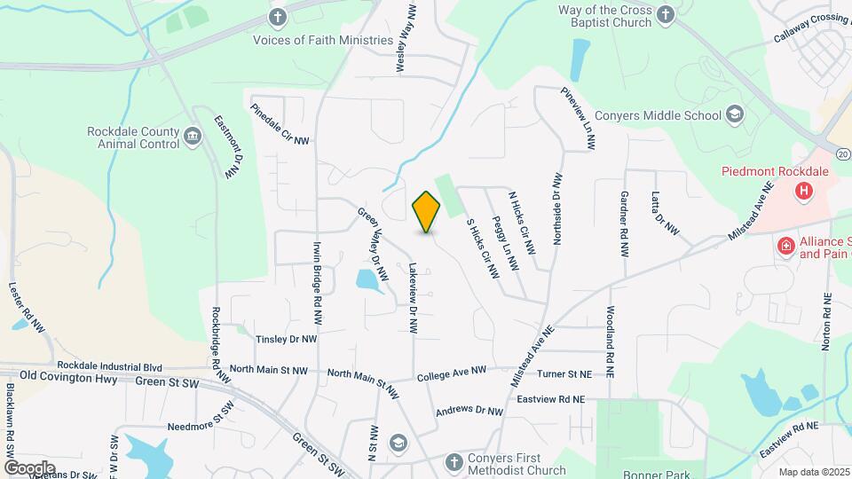 1370 Springwood Dr NW Map and Location Details