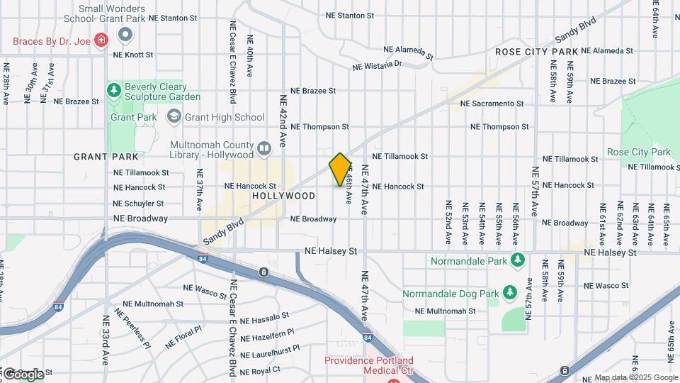 4530 NE Hancock St Mapa y Detalles de la Ubicación