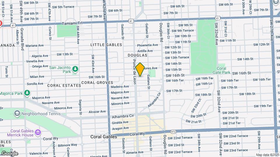 131 Zamora Ave Map and Location Details