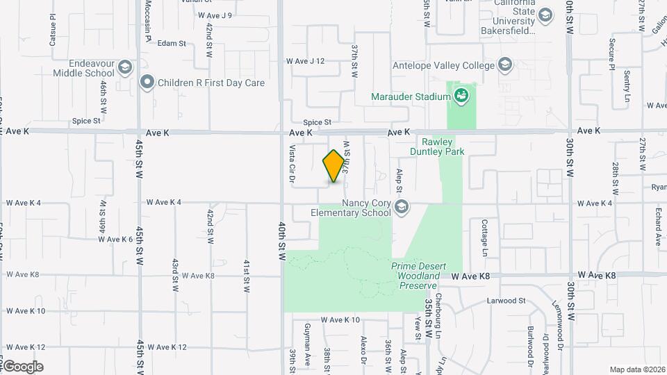 43430 Sierra Vista Dr Map and Location Details