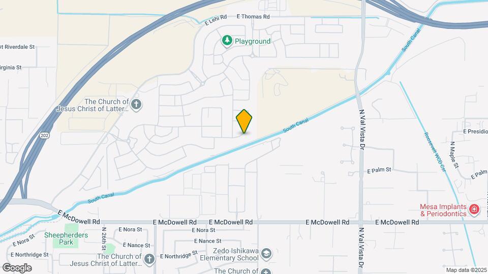 3133 N Loma Vista Map and Location Details