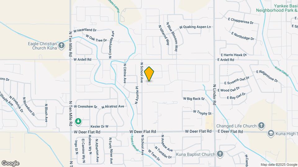 688 W Screech Owl Dr Map and Location Details