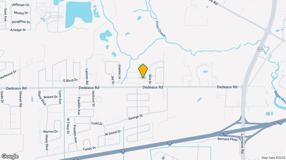 11341 Fairfield Ln Map and Location Details