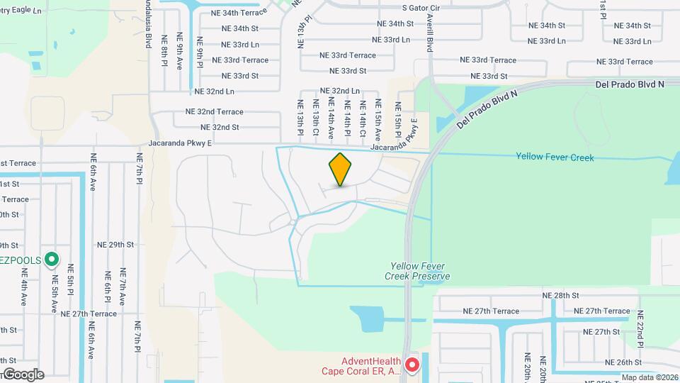 1380 Weeping Willow Ct Map and Location Details