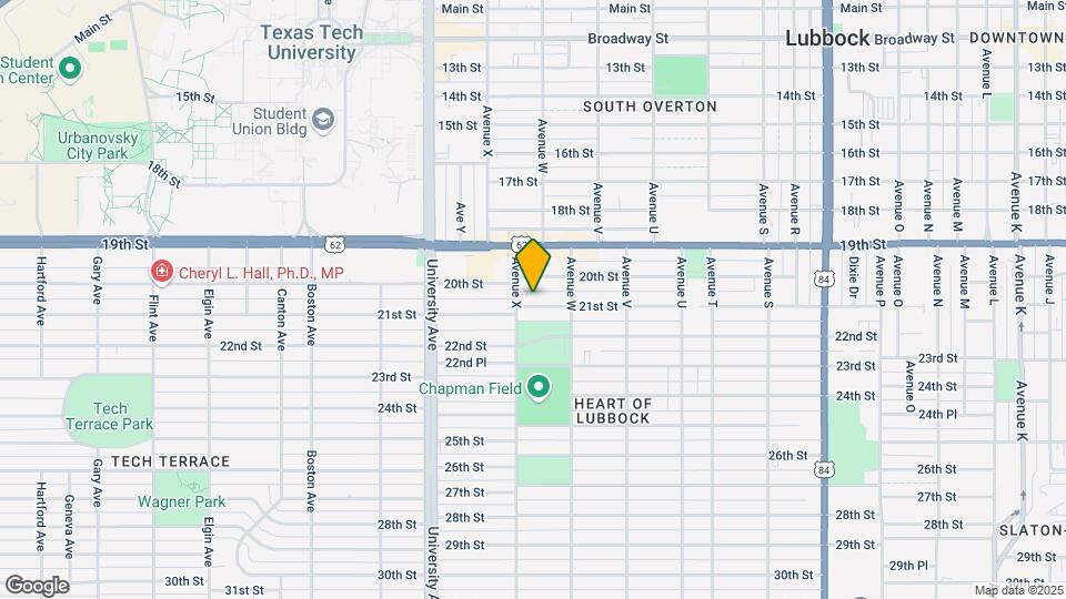 2318 21st St Map and Location Details