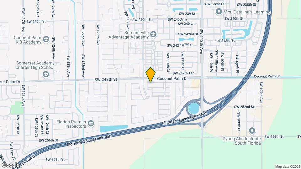 11578 SW 248th Terrace Map and Location Details