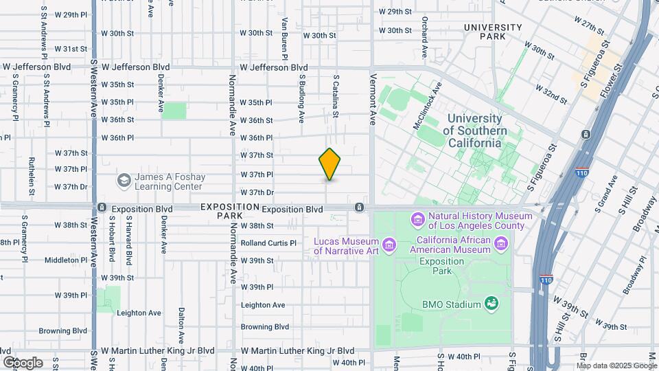 1199 W 37th Dr Map and Location Details