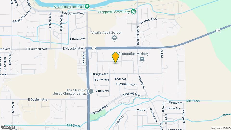 3326 E Sanders Ct Map and Location Details
