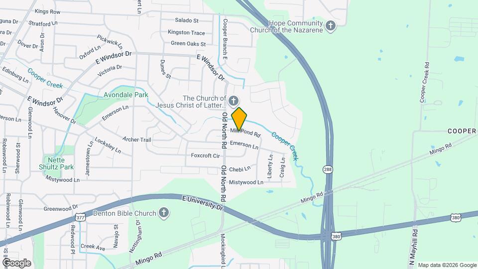 2716 Mill Pond Rd Map and Location Details