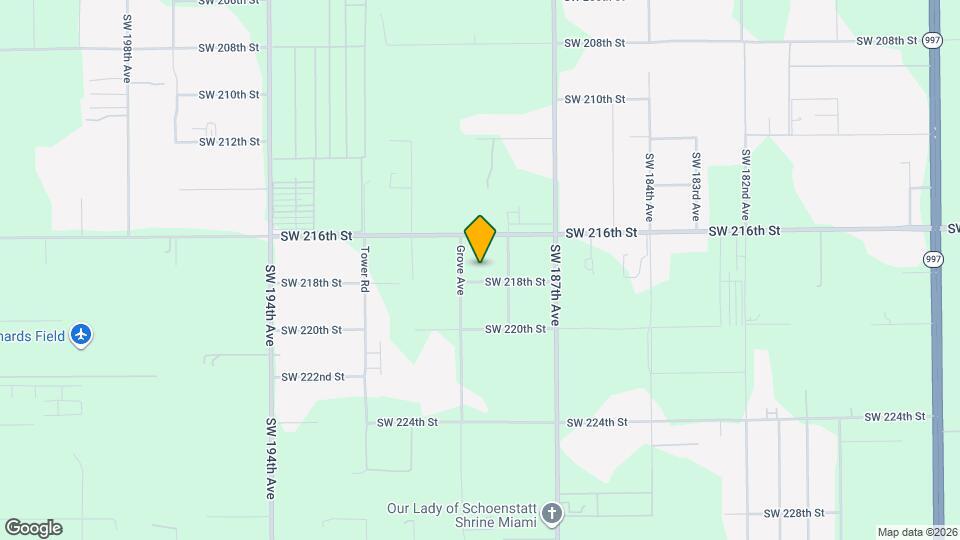 18851 SW 218th St Map and Location Details