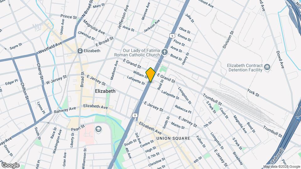 963-965 Lafayette St Map and Location Details