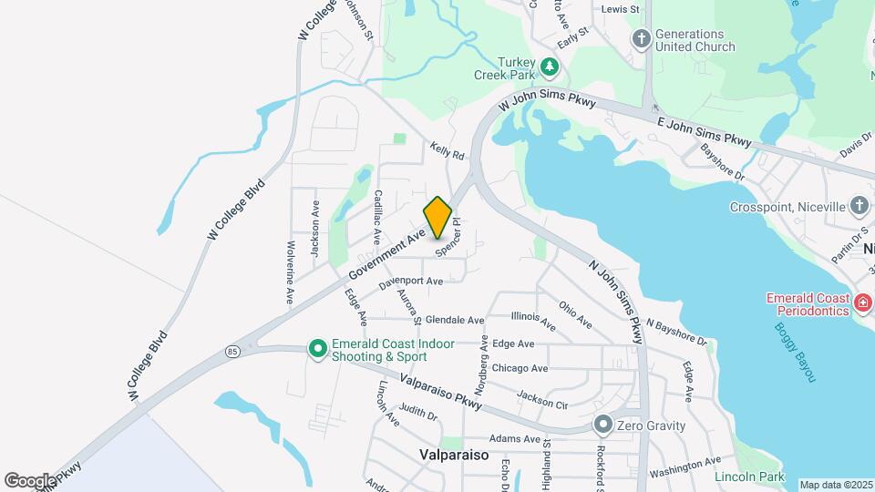 204 Spencer Pl Map and Location Details