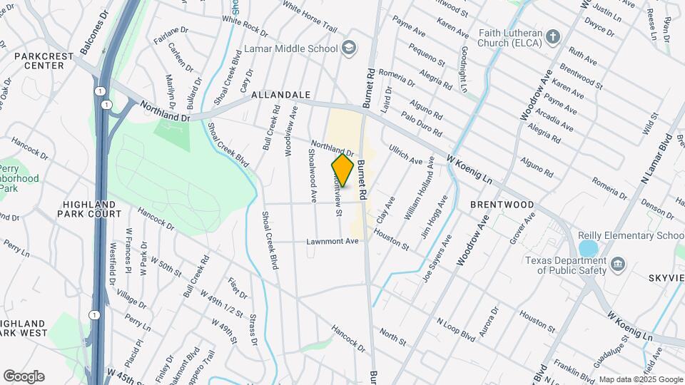 5505 Montview St Map and Location Details