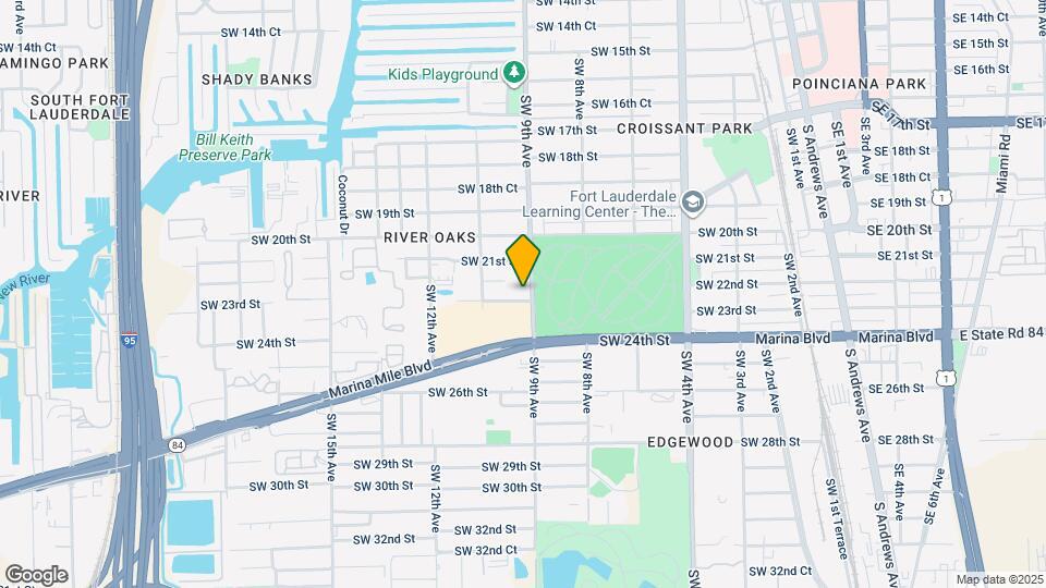 905 SW 22nd St Map and Location Details