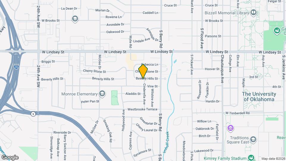 1428 Cinderella Ave Map and Location Details