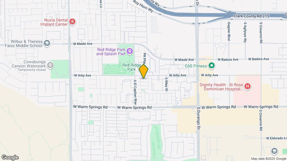 8954 Flying Frog Ave Map and Location Details