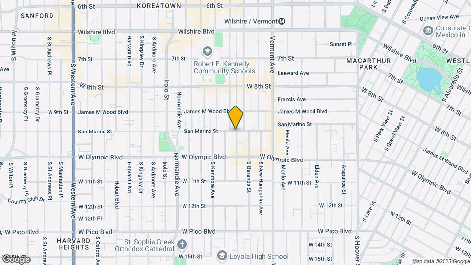 941-947 S Catalina St Map and Location Details
