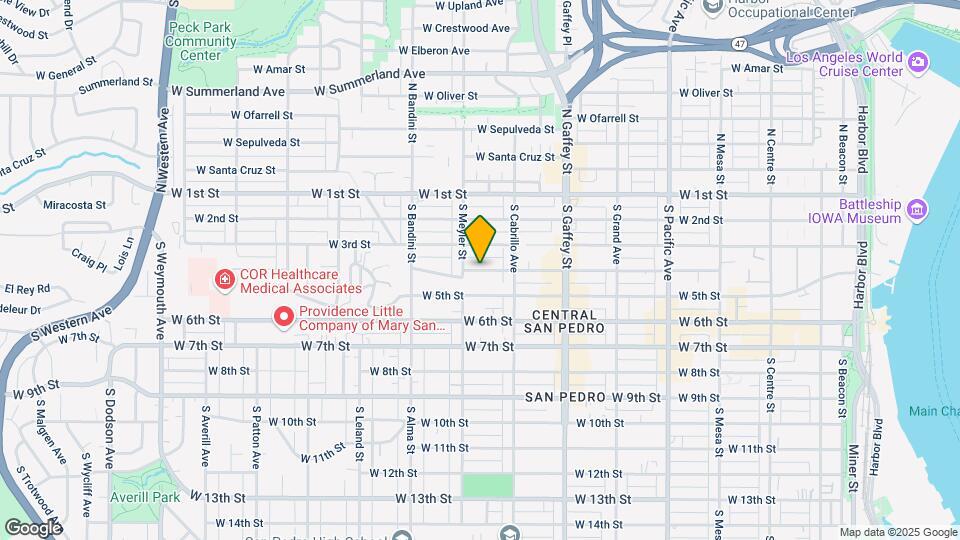 869 W 4th St Map and Location Details